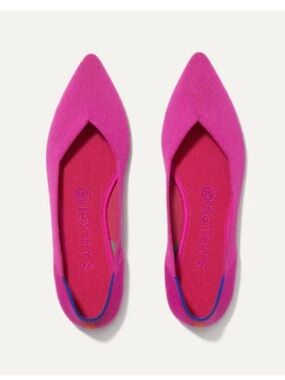 Rothy’s The Point I | Bright Pink | Berry | Size 9.5 (Fits 9)